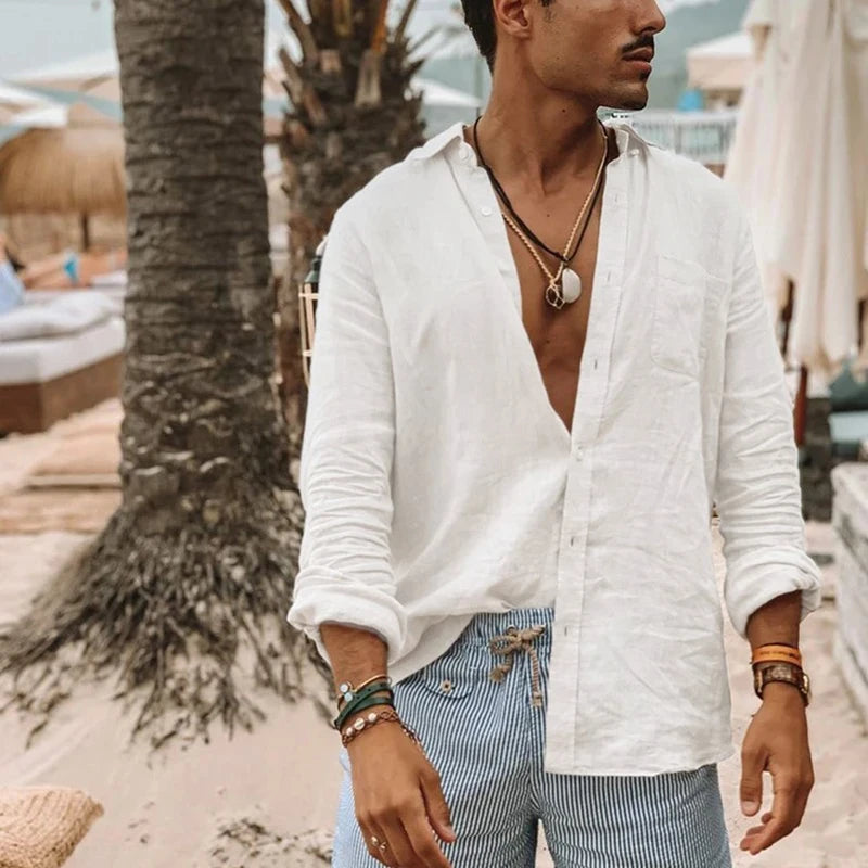 Men's Shirt Long Sleeve Regular Fit | mens casual shirts uk