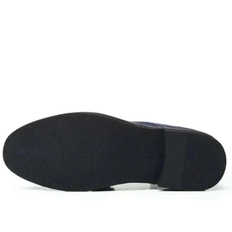 Luxury Brand Moccasins Loafers Back View