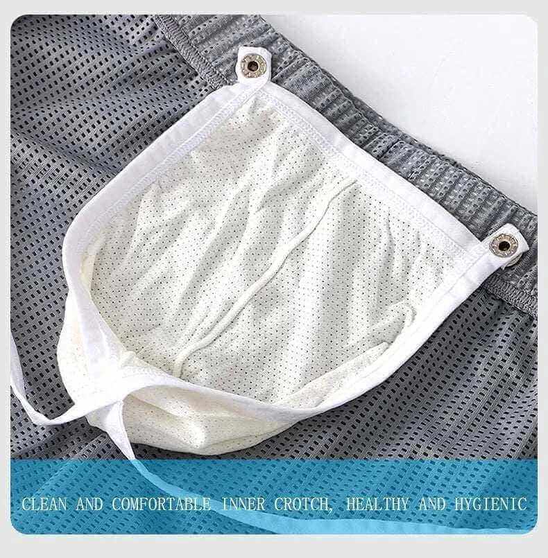 Mens Briefs -Men's Fashion Style Store Men's Underwear Mesh Loose Arrow Pants Breathable Athletic Shorts Men's Pants Pantyhose Boxer Shorts
