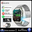 New For Xiaomi Military Smart Watch Men Outdoor Sports Flashlight Fitness Watches Health Monitor 1.96" BT Call Smartwatch.