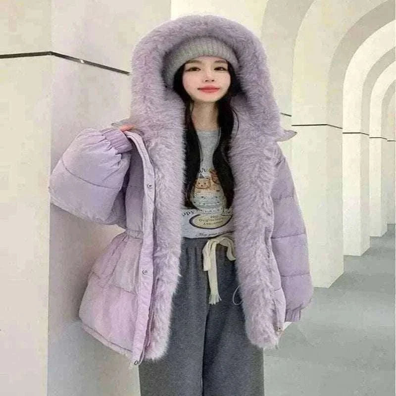 ladies coats and jackets Vockoo 2024 New Winter Women Puffer Jacket