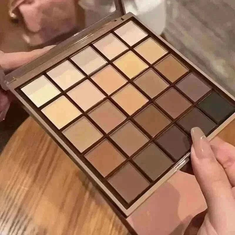 25 Shades Matte Finish Eyeshadow Palette.