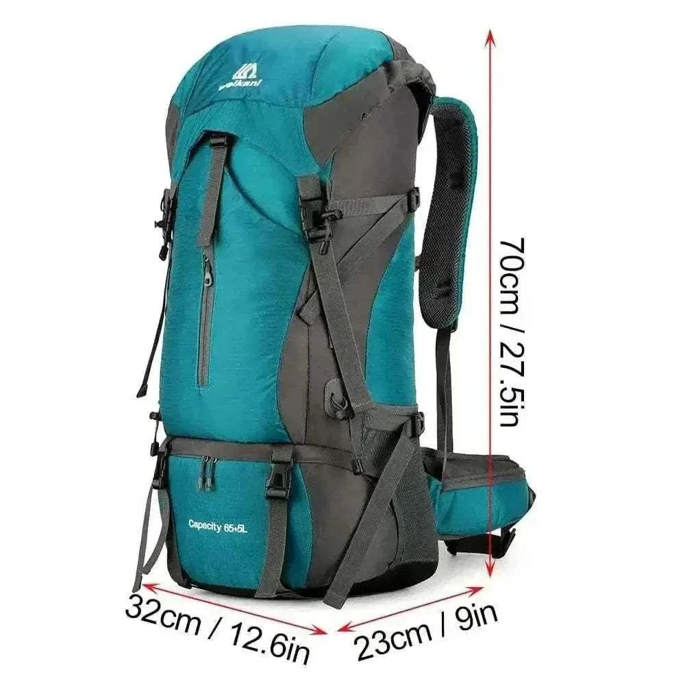 best travel backpack- 70L Waterproof Outdoor Backpack.