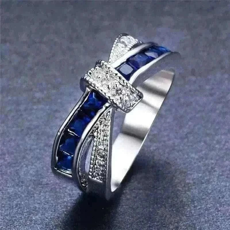 925 Sterling Crystal Rings