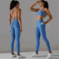 Blue Yoga Set For Women