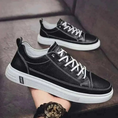 sneaker shop uk offers Outdoor Wild Men's Black B Sneakers High End Fashion