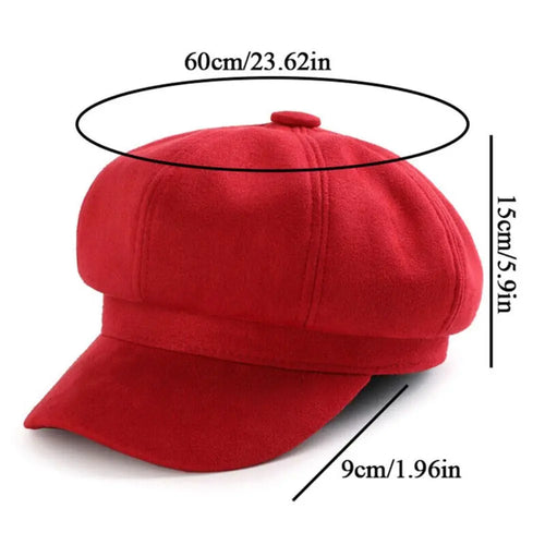 Casual Women Red Hats