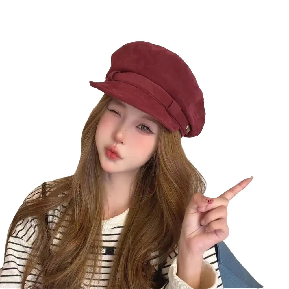 Casual Women Red Hats