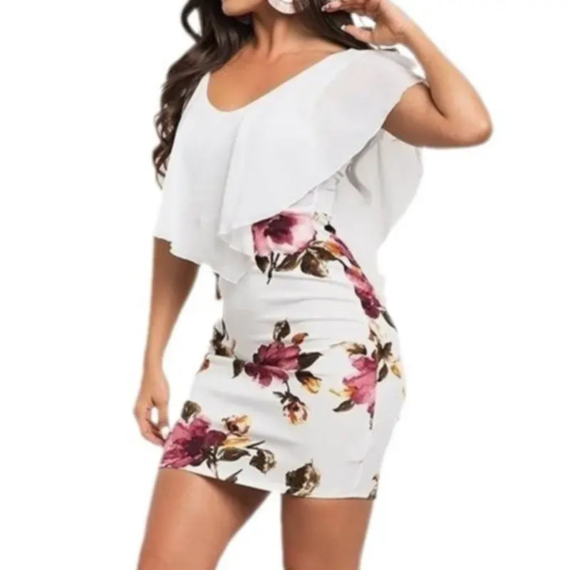 Dresses For Women Summer Style New Elegant Floral Printing | ladies dresses uk