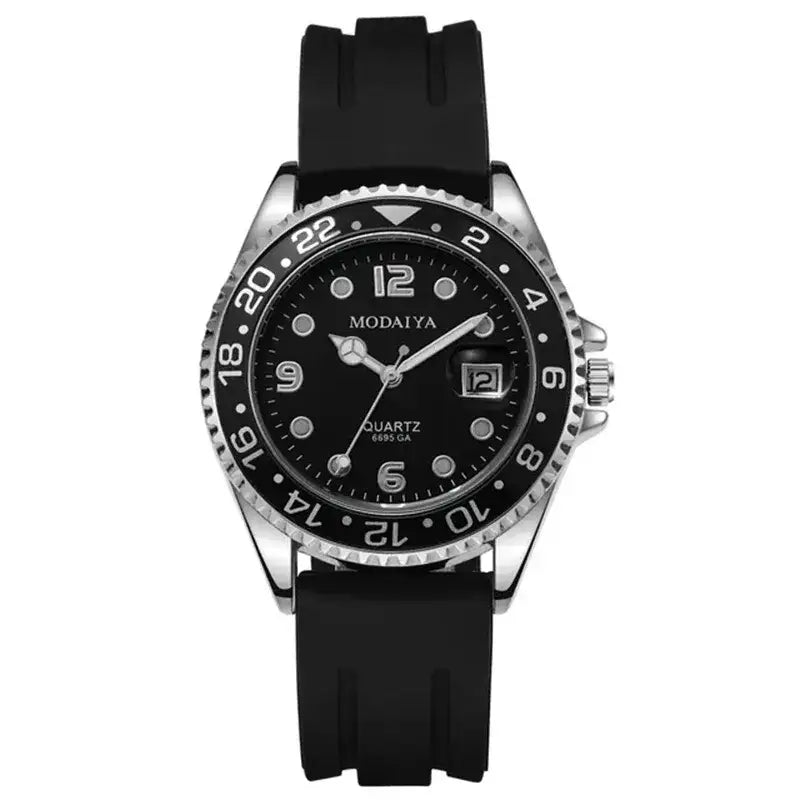 Fashion Men's Watches Date High-end Luxury Colour B Front View