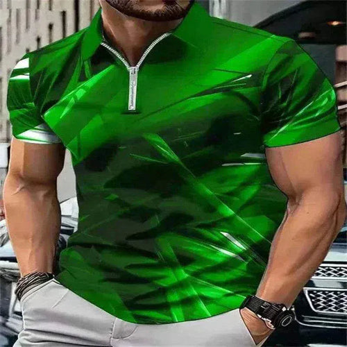 Fashion Tie-dye Men's  Polos T-Shirts