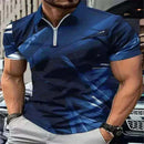 Fashion Tie-dye Men's  Polos T-Shirts