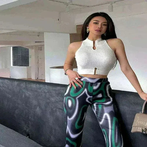 HELIAR Women In White Tank Tops