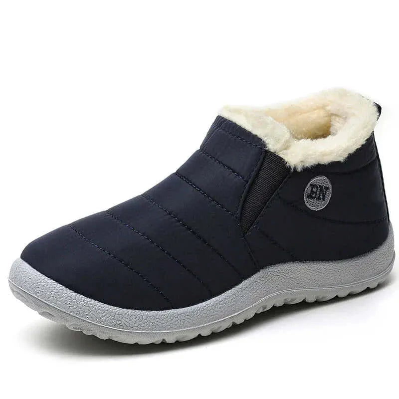 mens winter boots- Men Winter Boots Blue Keep Warm Winter