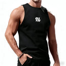 Men Sport Vest Black Summer Quick Dry