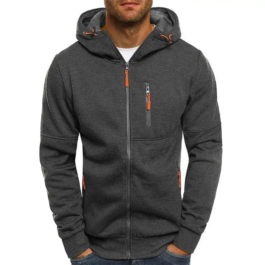 Men's Hoodies Long Sleeve Sweatshirt Dark Gray