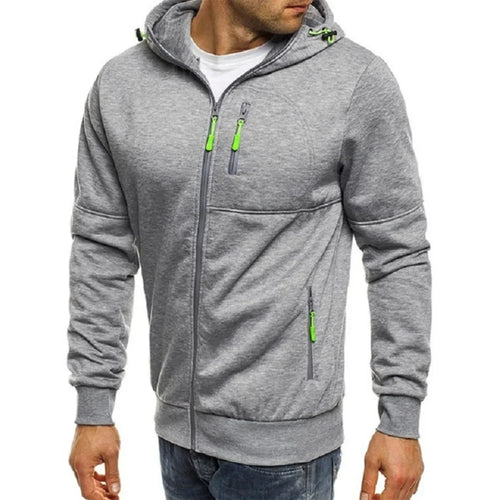 Men's Hoodies Long Sleeve Sweatshirt Light Grey