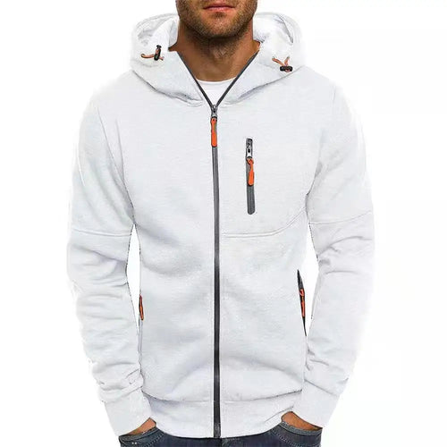 Men's Hoodies Long Sleeve Sweatshirt White