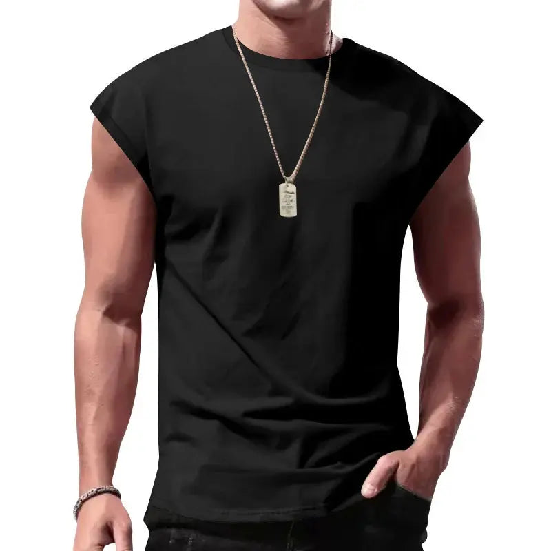 Men's Loose Short Sleeve T-Shirt Black