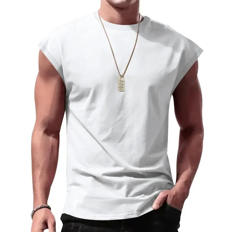 Men's Loose Short Sleeve T-Shirt White
