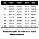 Men's Optical Illusion Lightning T Shirt Short Sleeve Size Chart