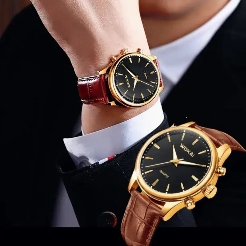 watches uk,  Mens Watches Top Brand Luxury Quartz Watch for Men In Black