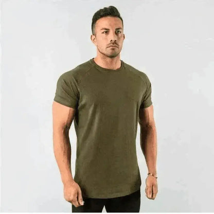 mens t shirt uk, Muscleguys New Fashion Plain Tops