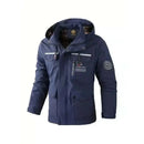 winter coats men offers New Winter Men Outwear Warm Blue Removable Jacket