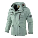winter coats men offers New Winter Men Outwear Warm Gray Removable Jacket