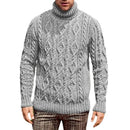 Men's Turtleneck Knitted Sweater | mens sweaters uk