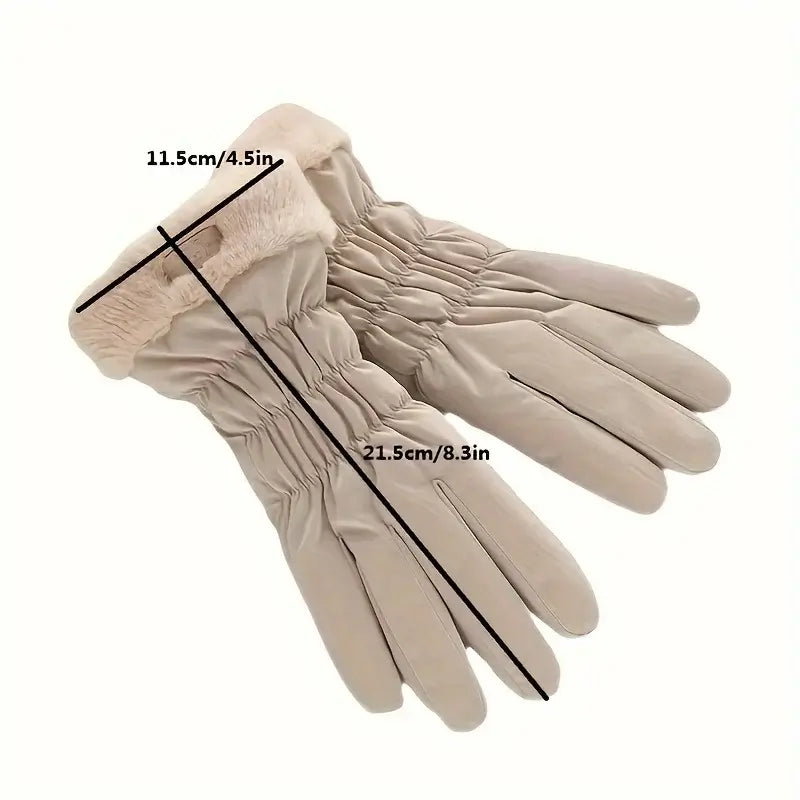 ladies gloves- 2025 Winter New Women Fashion Gloves