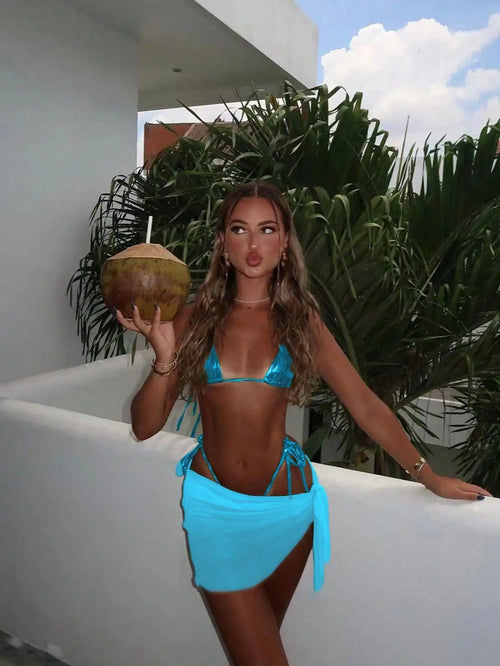 swimsuit bikini three-piece swimsuit | Clothing Casual UK