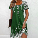 Elegant Floral Pattern Women Mini Dresses | Clothing Casual UK