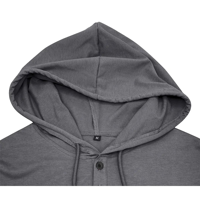 mens t shirts uk | Men's Short-sleeved T-shirts for Sports and Fitness American-style Henley