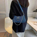 Small Denim Crossbody Bag