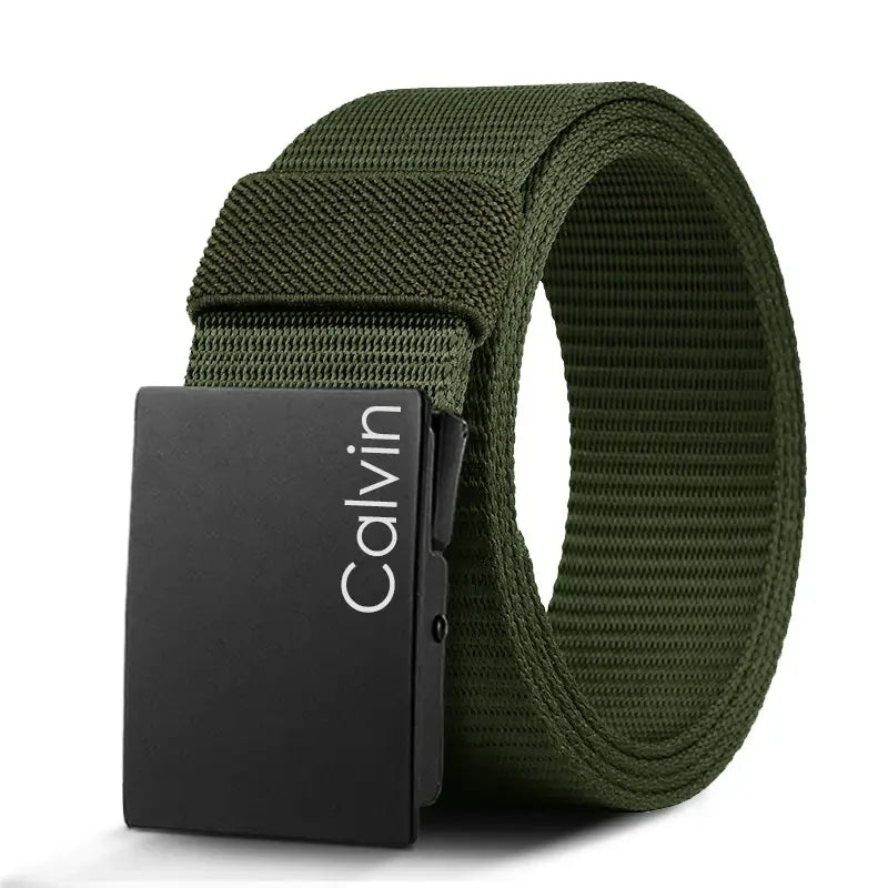 Stylish Men's  Belt - Fashion Belts for Daily Life Green