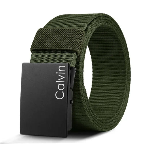  Stylish Men's  Belt - Fashion Belts for Daily Life Green