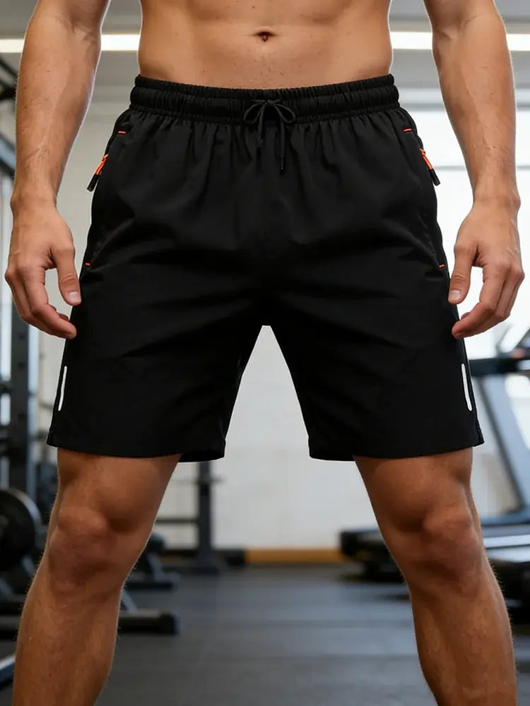 Summer New Arrival Sports Shorts Black