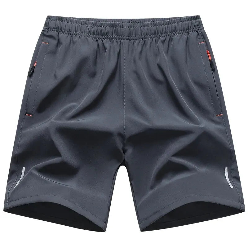 Summer New Arrival Sports Shorts  Grey Front View