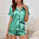 pajamas for women ukWo ,men Wearing Green Black Wearing pyjama sets