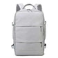  Travel Backpack Women Grey Large Capacity Waterproof Anti-Theft Casual