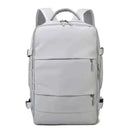  Travel Backpack Women Grey Large Capacity Waterproof Anti-Theft Casual