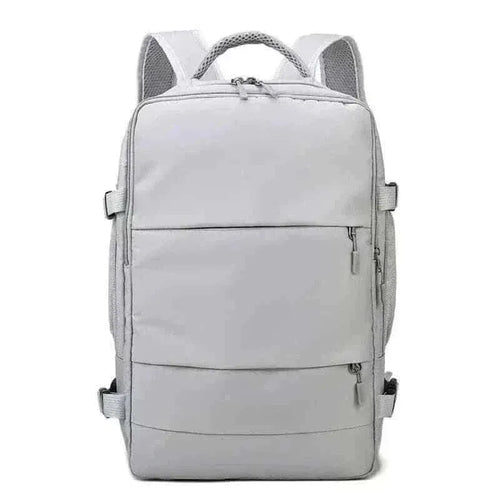  Travel Backpack Women Grey Large Capacity Waterproof Anti-Theft Casual