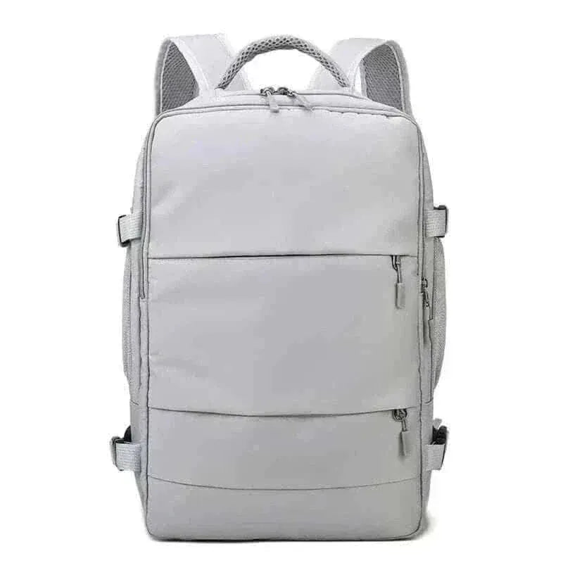  Travel Backpack Women Grey Large Capacity Waterproof Anti-Theft Casual