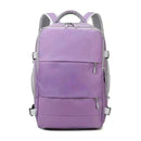 Travel Backpack Women Purple Large Capacity Waterproof Anti-Theft Casual.