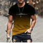 mens t shirt uk, Trend Gradient Men's  T-Shirt