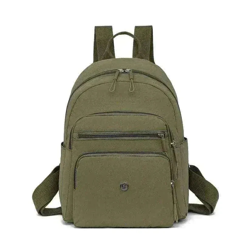 travel bags uk offers Trendy Women's Arm Green Travel Backpack Lightweight