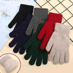Winter Knitted Gloves Men Women Touch Screen Cold-proof Warm Full Finger Gloves Korean Style All-match Cycling Wool Gloves.