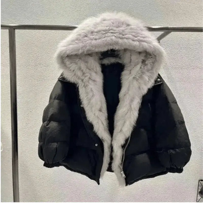ladies coats and jackets ,  Vockoo 2024 New Winter Women Puffer Jacket