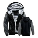 winter coats men offers Realxizi Winter Black Gray Men Jacket Casual Pose